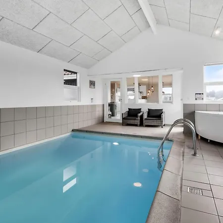 Flot Poolhus I Vejlby Klit Ved Vesterhavet Sj633 *